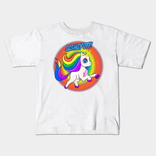 Sahsay Off! Rainbow Unicorn Kids T-Shirt